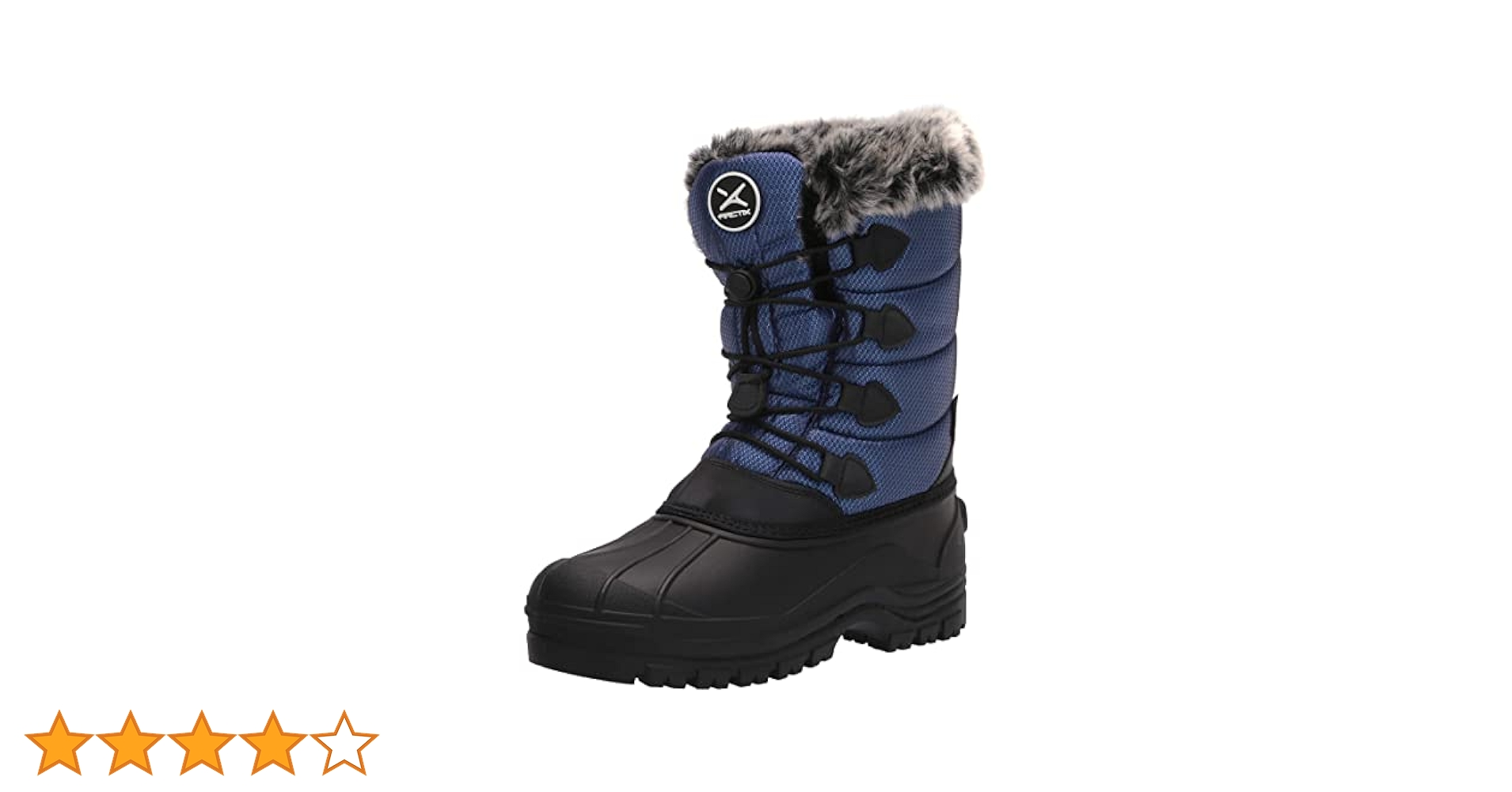 Arctix Women's Below Zero Winter Boot, Black, 5 Women